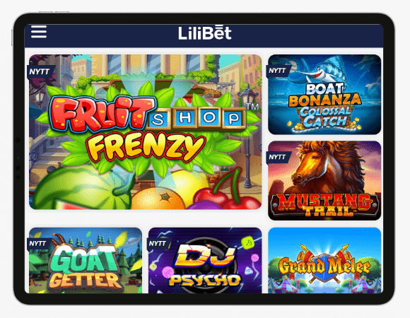 LiliBet Casino Mobilversjon